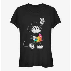 Best Sale ✨ Disney Mickey Mouse Tie Dye Mickey Stroked 💯 Girls T-Shirt 😍