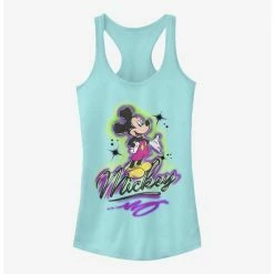 Hot Sale 🔥 Disney Mickey Mouse Airbrush Mickey Girls Tank ⭐