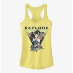 Flash Sale 😍 Disney Mickey Mouse Explore Mickey Travel Girls Tank ❤️