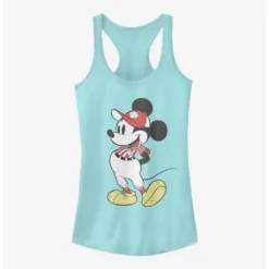 Discount ✔️ Disney Mickey Mouse ⚾ Baseball Season Mickey ⌛ Girls Tank ✔️
