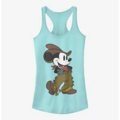 Flash Sale 👏 Disney Mickey Mouse Cowboy Mickey Girls Tank 🛒