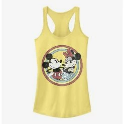 Buy ✨ Disney Mickey Mouse Mickey Minnie Circle ❤️ Girls Tank ✨