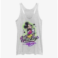 Deals 🔥 Disney Mickey Mouse Airbrush Mickey Girls Tank 🎁