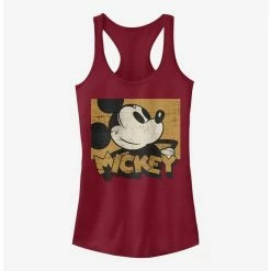 Buy 😉 Disney Mickey Mouse Against The Grain Girls Tank ⭐