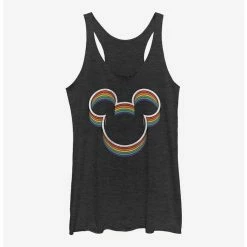 Coupon 🥰 Disney Mickey Mouse Rainbow Ears Girls Tank 🛒