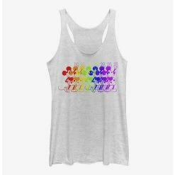 Budget ❤️ Disney Mickey Mouse Rainbow Mouse 🔥 Girls Tank ⭐
