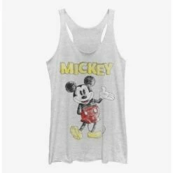 Deals ❤️ Disney Mickey Mouse Sketchy Mickey 🎁 Girls Tank 😀
