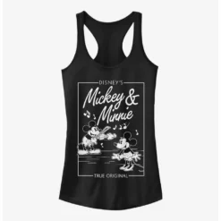 Hot Sale ✔️ Disney Mickey Mouse Mickey Minnie Music Cover 🔥 Girls Tank ⌛