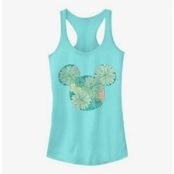 New ⭐ Disney Mickey Mouse Succulents 🔥 Girls Tank ⌛