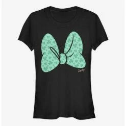 Best Pirce 💯 Disney Minnie Mouse Clover Bow Girls T-Shirt 🌟