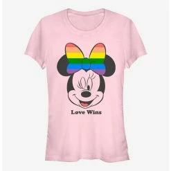 Coupon 😍 Disney Minnie Mouse Love Wins Girls T-Shirt ✨