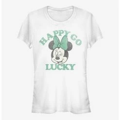 Brand new 😀 Disney Minnie Mouse Lucky Minnie Girls T-Shirt 😀