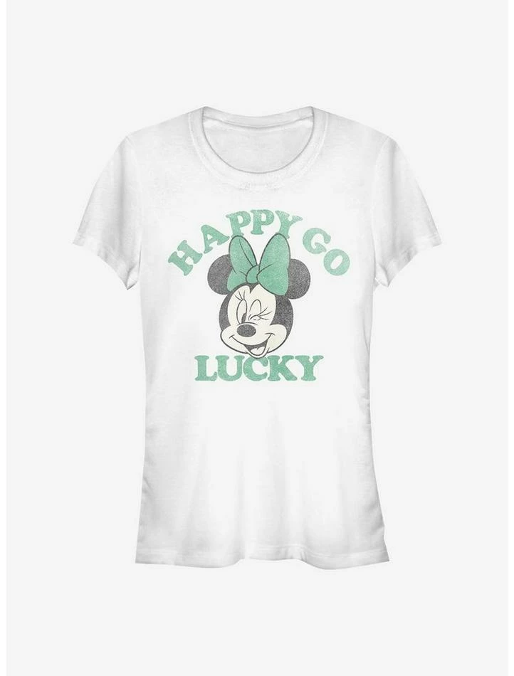 Brand new π Disney Minnie Mouse Lucky Minnie Girls T-Shirt π 1 Brand new π Disney Minnie Mouse Lucky Minnie Girls T-Shirt π