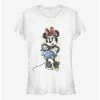 Promo 😀 Disney Minnie Mouse Artsy Minnie Girls T-Shirt ⌛