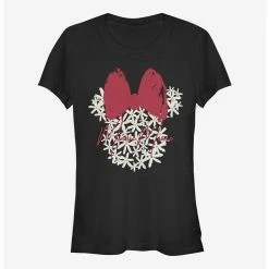 Hot Sale ❤️ Disney Minnie Mouse Floral Minnie Girls T-Shirt ✔️