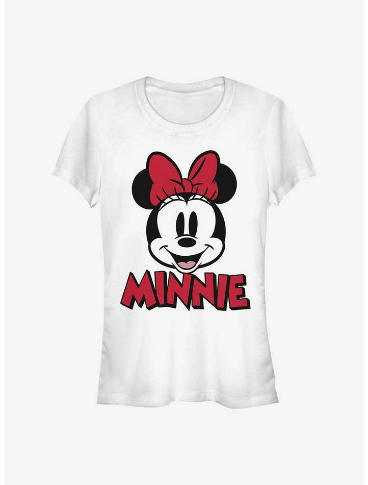 Promo 👍 Disney Minnie Mouse Minnie Chenille Patch Girls T-Shirt 🤩 1 Promo 👍 Disney Minnie Mouse Minnie Chenille Patch Girls T-Shirt 🤩