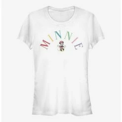 Cheap 😍 Disney Minnie Mouse Minnie Embroidery Girls T-Shirt ⌛