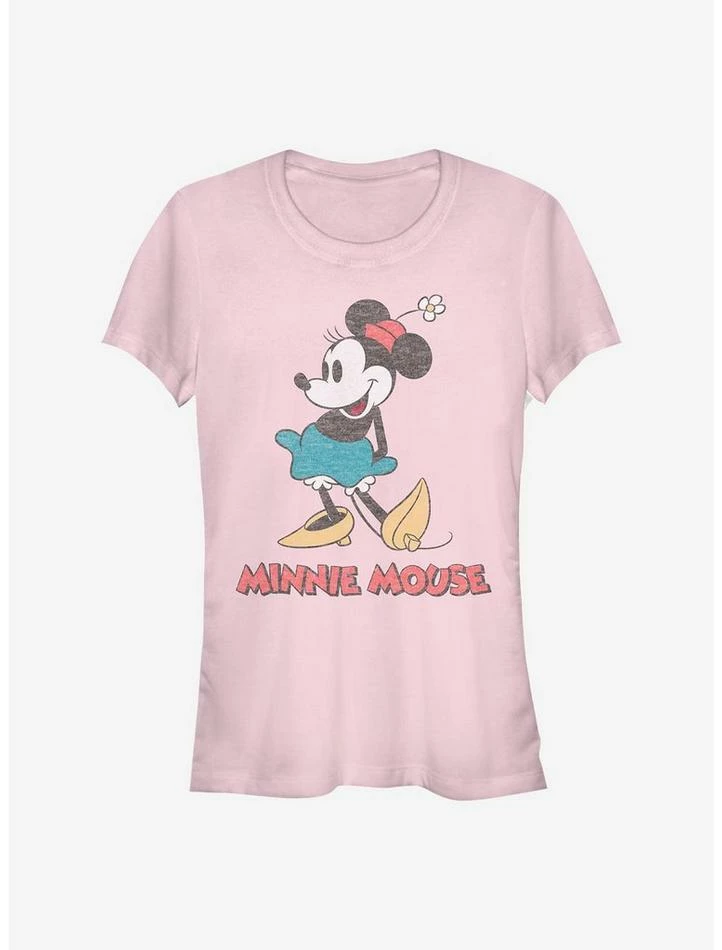 Outlet ⭐ Disney Minnie Mouse Vintage Minnie 😀 Girls T-Shirt 😉 1 Outlet ⭐ Disney Minnie Mouse Vintage Minnie 😀 Girls T-Shirt 😉