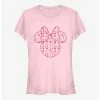 Coupon ⌛ Disney Minnie Mouse Minnie Hearts Fill Girls T-Shirt ✔️
