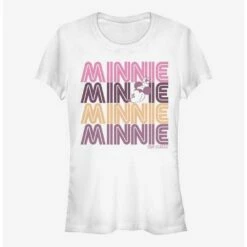Budget 🎁 Disney Minnie Mouse Retro Stack Minnie Girls T-Shirt 👏