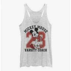 Discount ❤️ Disney Mickey Mouse Varsity Mouse Girls Tank 💯