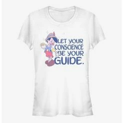 Cheap 🌟 Disney Pinocchio Conscious Heart Girls T-Shirt 🔔