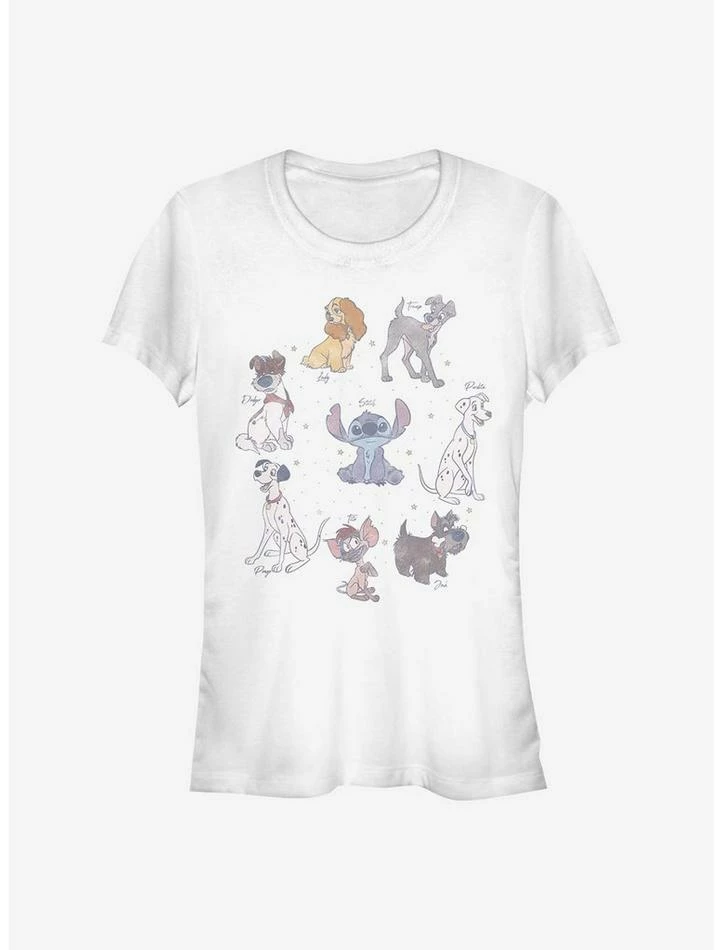 Cheap 🌟 Disney Classic Dogs Girls T-Shirt ⭐ 1 Cheap 🌟 Disney Classic Dogs Girls T-Shirt ⭐