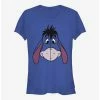 Coupon ✨ Disney Winnie The Pooh Eeyore Big Face 🎁 Girls T-Shirt ❤️