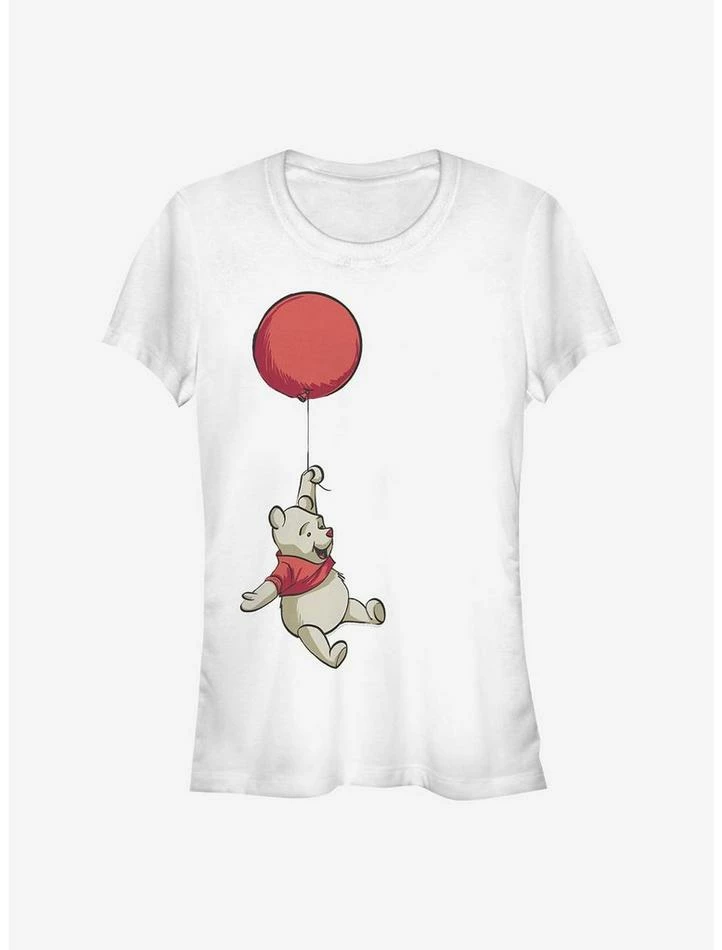 Budget 🔔 Disney Winnie The Pooh Balloon Winnie 👏 Girls T-Shirt ❤️ 1 Budget 🔔 Disney Winnie The Pooh Balloon Winnie 👏 Girls T-Shirt ❤️