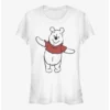 Cheapest ❤️ Disney Winnie The Pooh Basic Sketch Pooh 😉 Girls T-Shirt 🎉