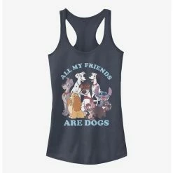 Best deal ⌛ Disney Classic 😀 Dog Friends Girls Tank ❤️