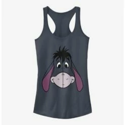 Hot Sale ⭐ Disney Winnie The Pooh Eeyore Big Face Girls Tank 😀