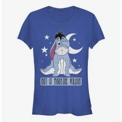 Cheapest 🤩 Disney Winnie The Pooh Eeyore Not Morning Girls T-Shirt 🔔