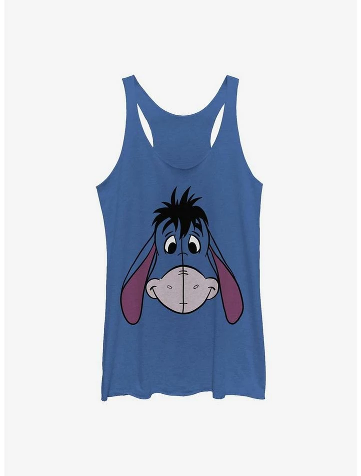 Best Sale π Disney Winnie The Pooh Eeyore Big Face Girls Tank π€© 1 Best Sale π Disney Winnie The Pooh Eeyore Big Face Girls Tank π€©
