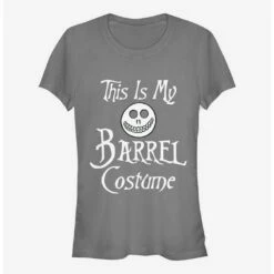 Deals ✔️ Disney The Nightmare Before ❄ Christmas Barrel Costume 😀 Girls T-Shirt ❤️