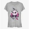 Best Sale 🧨 Disney The Nightmare Before Christmas Cutie Japanese Text Girls T-Shirt 🔥