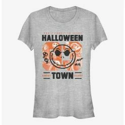 Promo 🎉 Disney The Nightmare Before Christmas Halloweentown Collage Girls T-Shirt 🧨