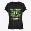 Discount 🎁 Disney The Nightmare Before Christmas Halloweentown Collage Girls T-Shirt ⭐