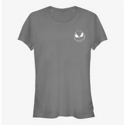 Coupon ⌛ Disney The Nightmare Before Christmas Jack Skellington Pocket Classic Girls T-Shirt ❤️ -Dressup Outfits Shop 14479640 hi