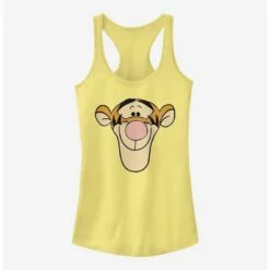 Deals 😍 Disney Winnie The Pooh Tigger Big Face Girls Tank ❤️