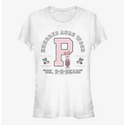Outlet 🎉 Disney Winnie The Pooh Piglet Collegiate Girls T-Shirt 🛒