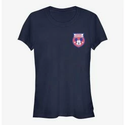 Promo ✨ Disney Mickey Mouse France Badge Girls T-Shirt 🎁