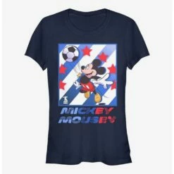 Best Sale ⭐ Disney Mickey Mouse Mickey Football Star Girls T-Shirt 👏