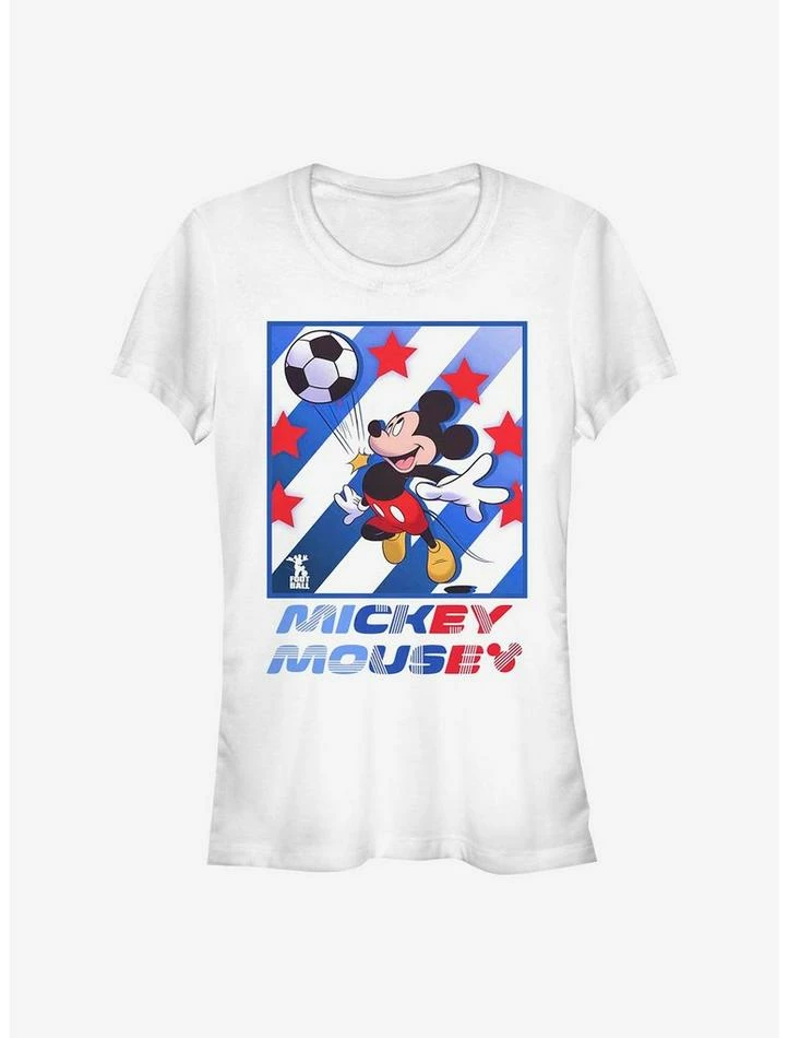 Best Sale β Disney Mickey Mouse Mickey Football Star Girls T-Shirt π 3 Best Sale β Disney Mickey Mouse Mickey Football Star Girls T-Shirt π - Image 3