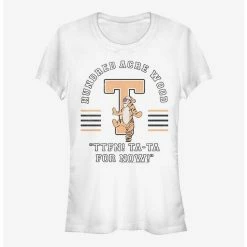 Deals 🌟 Disney Winnie The Pooh Tigger Collegiate Girls T-Shirt 🔥