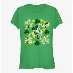 Best reviews of 👏 Disney Mickey Mouse Mickey Friends Clovers 🤩 Girls T-Shirt ❤️