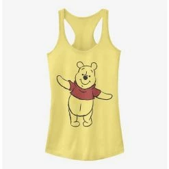 Outlet ⌛ Disney Winnie The Pooh Basic Sketch Pooh ✔️ Girls Tank ✨