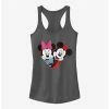 Brand new 🎁 Disney Mickey Mouse Mickey Minnie Heart Girls Tank ⭐