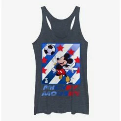 Top 10 ❤️ Disney Mickey Mouse Mickey Football Star 🎁 Girls Tank ⭐