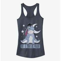 Best deal ✨ Disney Winnie The Pooh Eeyore Not Morning ⌛ Girls Tank ⭐